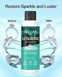 Ultrasonic Jewelry Cleaning Solution, Great for Use