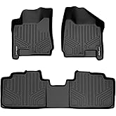 MAXLINER Custom Fit Floor Mats 2 Row Liner Set Compatible with 2010-2016 Cadillac SRX