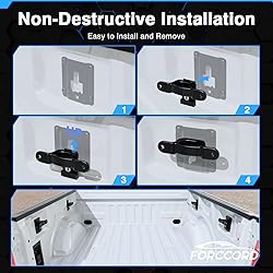 Forccord Custom Fit for Tie Down Anchors F150 F250