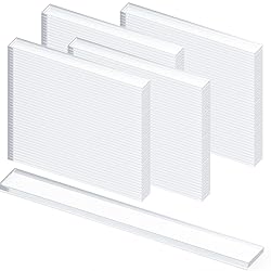 Innconee 100 Pcs 0.040" X1/4" x 2" Clear Setting