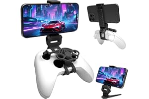 TXW Mini Steering Wheel with Phone Holder for X-box One/X-box Series X|S Game Controller,Racing Games Controller Steering Wheel Attachment Accessory