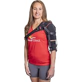 Ottobock Shoulder Stabilizer Orthosis L3670- Arm Brace for Stroke, Hemiparesis, Subluxation, Rehabilitation- Left or Right Shoulder, Shoulder Stabilizer- Black-Red, M - Left