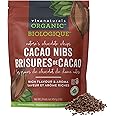 Viva Naturals Organic Cacao Nibs, 1 lb (454 g) - Premium cocoa nibs organic, Certified Keto & Vegan, Perfect for Gluten Free 