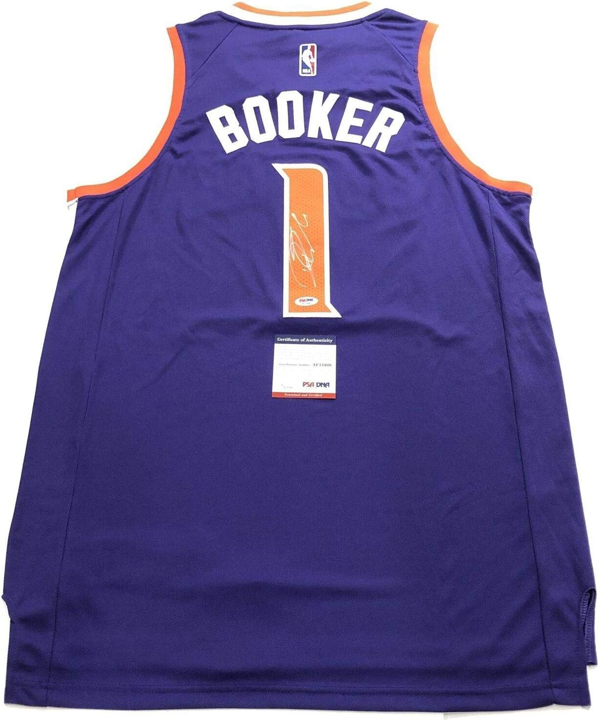 signed devin booker jersey