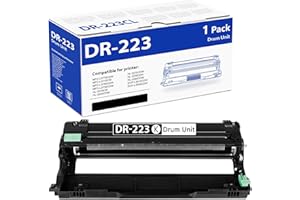 MOLIMER DR223CL DR-223CL High Yield Black Drum Unit Replacement for Brother DR223CL DR-223CL DR223 Drum MFC-l3710CW MFC-l3770CDW MFC-l3750CDW HL-l3270CDW Printer (Black, 1 Pack)