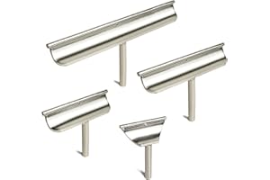 BMWOOD 5/8" Dia Post 4pcs Set Straight Horizontal Support Tool Rest for Woodturning Lathe.