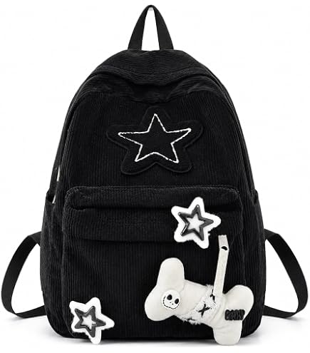 Amazon.com | Lefe Liee cute y2k star backpack for women, kawaii