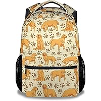 Amazon.com | PAKKITOP Golden Retriever Backpack for Kids Boys