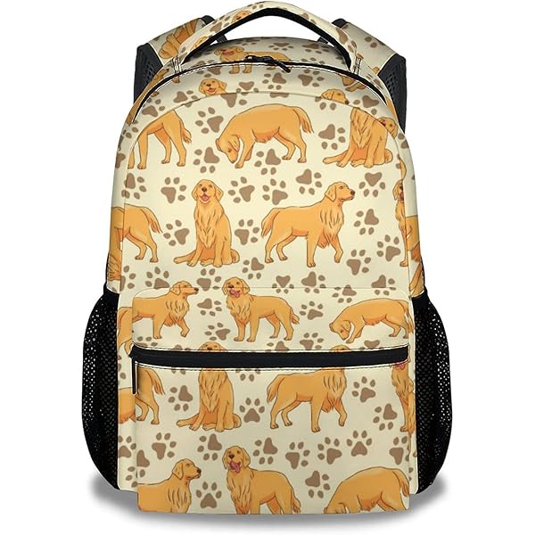 【新品未使用】Donsje Backpack Golden Retriever Umi Schoolbag | Golden Retriever | Ivory Classic Leather