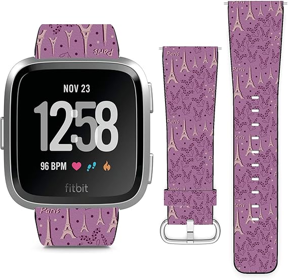 lavender fitbit versa band