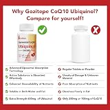 Gozitepe Liposomal CoQ10 Ubiquinol 600mg 60 Softgels High Absorption view 6