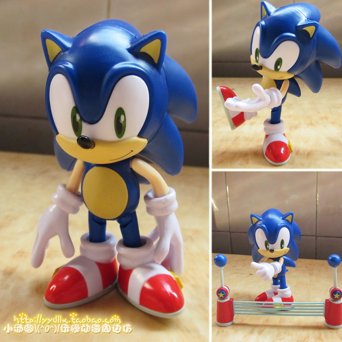 スマイルソニック Sonic The Hedgehog Speed RC Light Up Wheels, 2.4 GHz Jakks