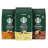 Starbucks Flavored Ground Coffee—Variety Pack—Naturally Flavored—3 bags (11 oz each)