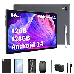 YLEEBG Android Tablet with Keyboard,10 inch Android