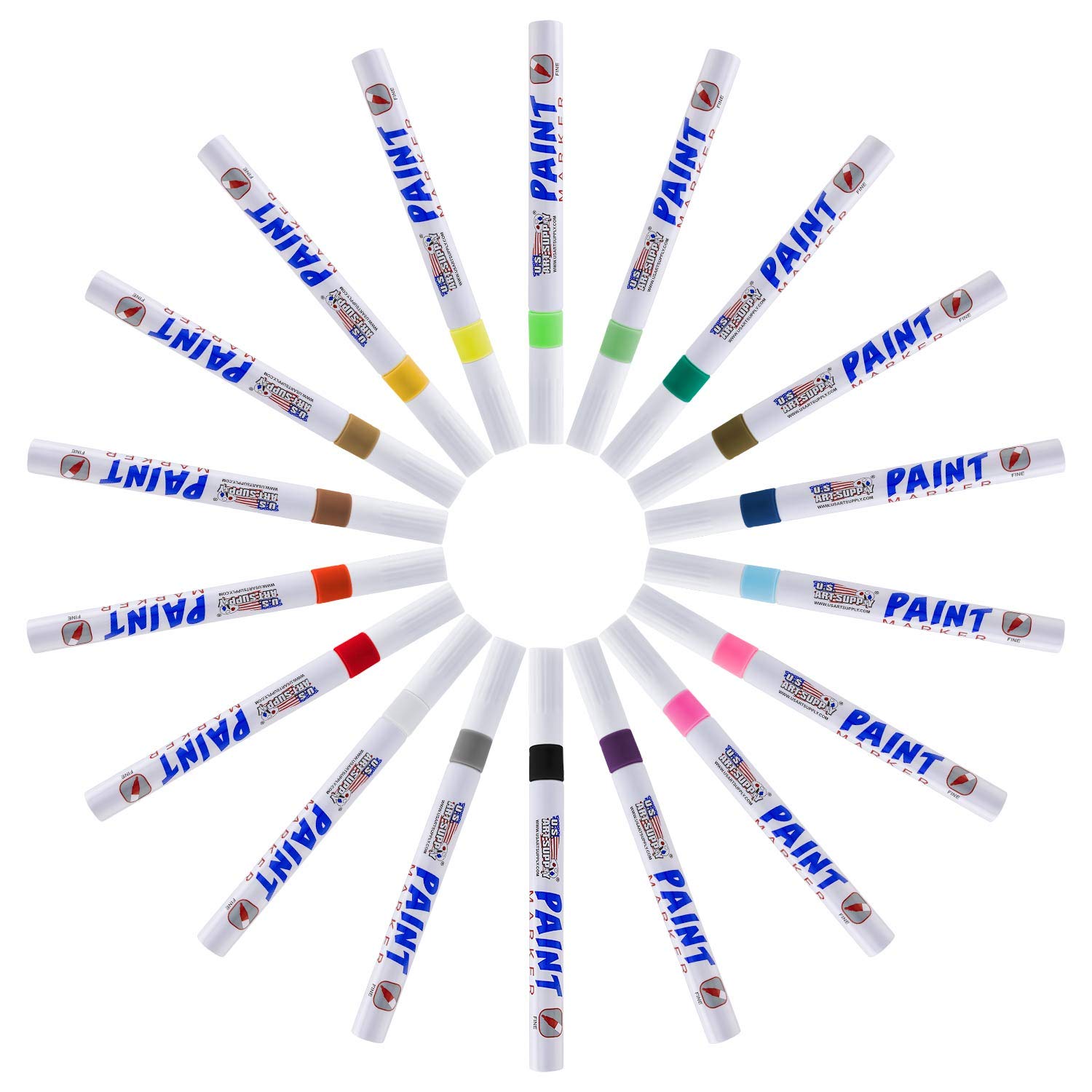 18 Colors Both Medium And Fine Point Tip Sets Art Supply Set Of 36 Oil Based Paint Pen Markers U S Painting Paint Pens Markers Daubers Rapidinfrastruktur Com