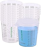 CANOPUS 22-oz Paint Mixing Cups, Pack of 12 Cups
