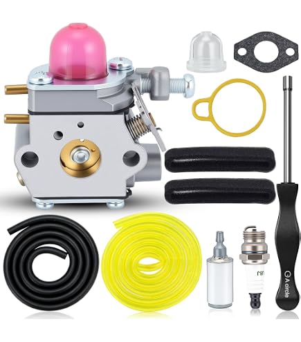 Vergaser Für Murray Rasentrimmer M2500, M2510, MD2500 – Passend Für 25cc Modelle, Inkl. Schläuche & Dichtungen