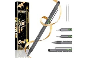 MEIRUBY Stocking Stuffers for Adults Dad Gifts from Daughter Son Wife, 6 in 1 Multitool Pen Gifts for Him, Cool Gadgets for Men 2024, Christmas Birthday Gift for Men Dad Grandpa, Gift for Men Who Want Nothing
