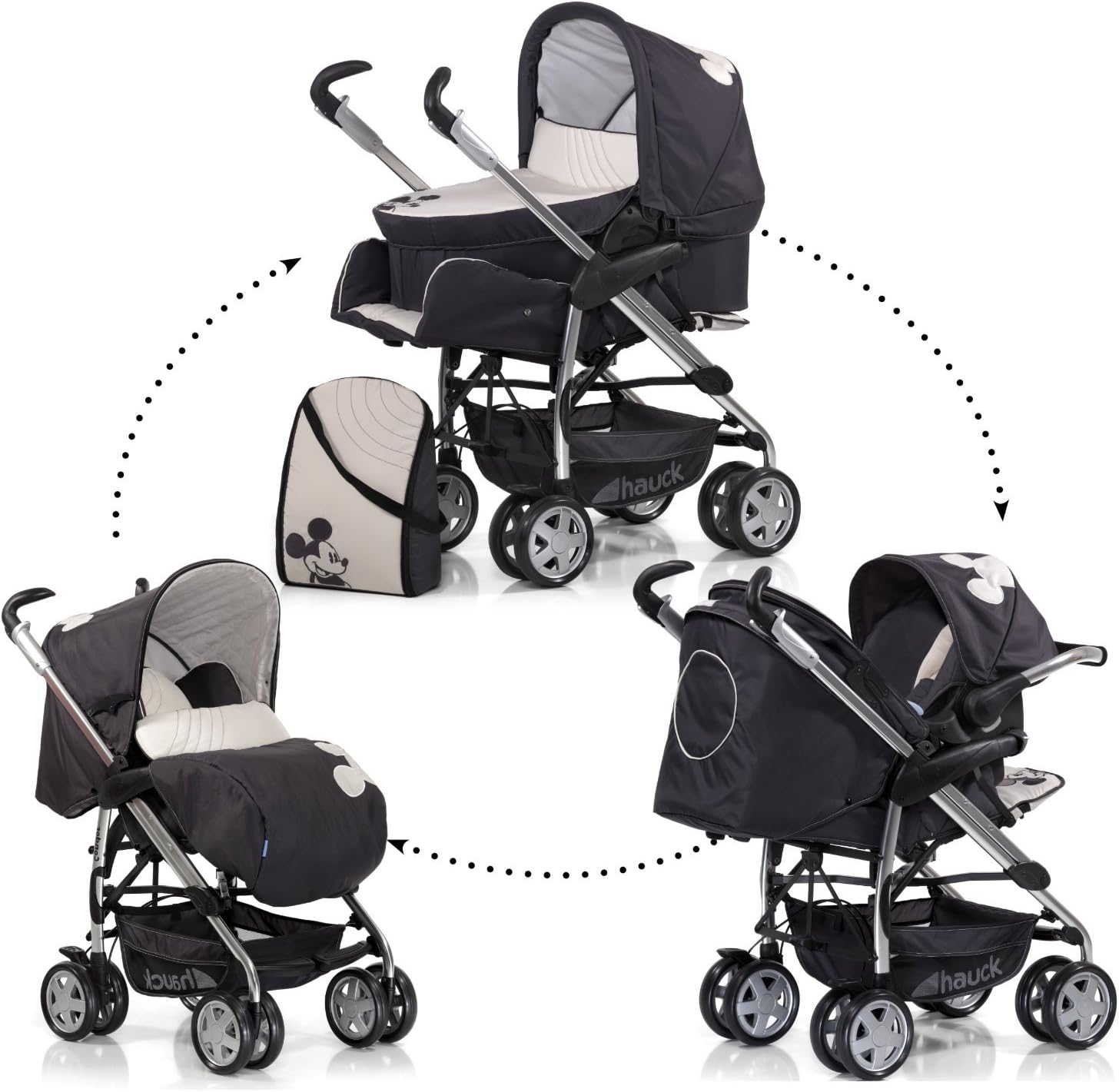 poussette bebe mickey