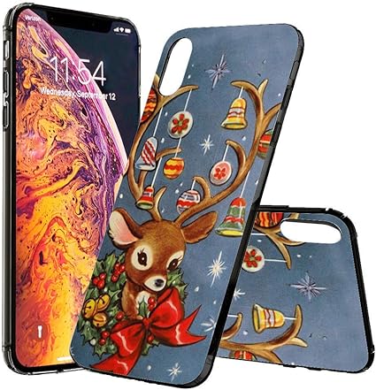 Immagini Natale X Cellulare.I Tronixs Cover Posteriore Rigida Stampata Per Cellulare Motivo Babbo Natale Fiocchi Di Neve Elfo Rudolph E Pupazzo Di Neve Glitterati Design 0062 Amazon It Elettronica