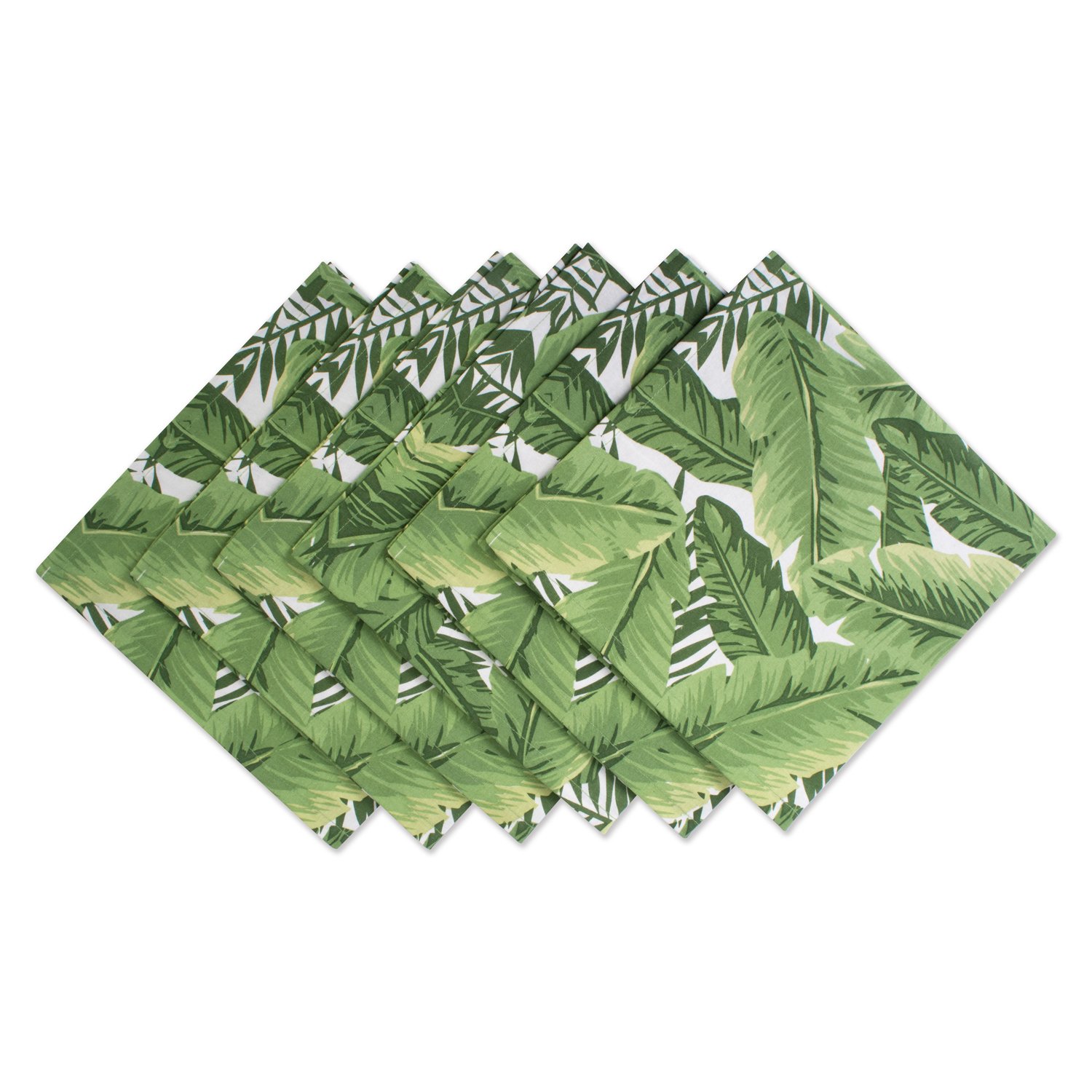 DII 100% Cotton Buffet Napkin Machine Washable, Oversized, Everyday Basic, 20x20, Banana Leaf