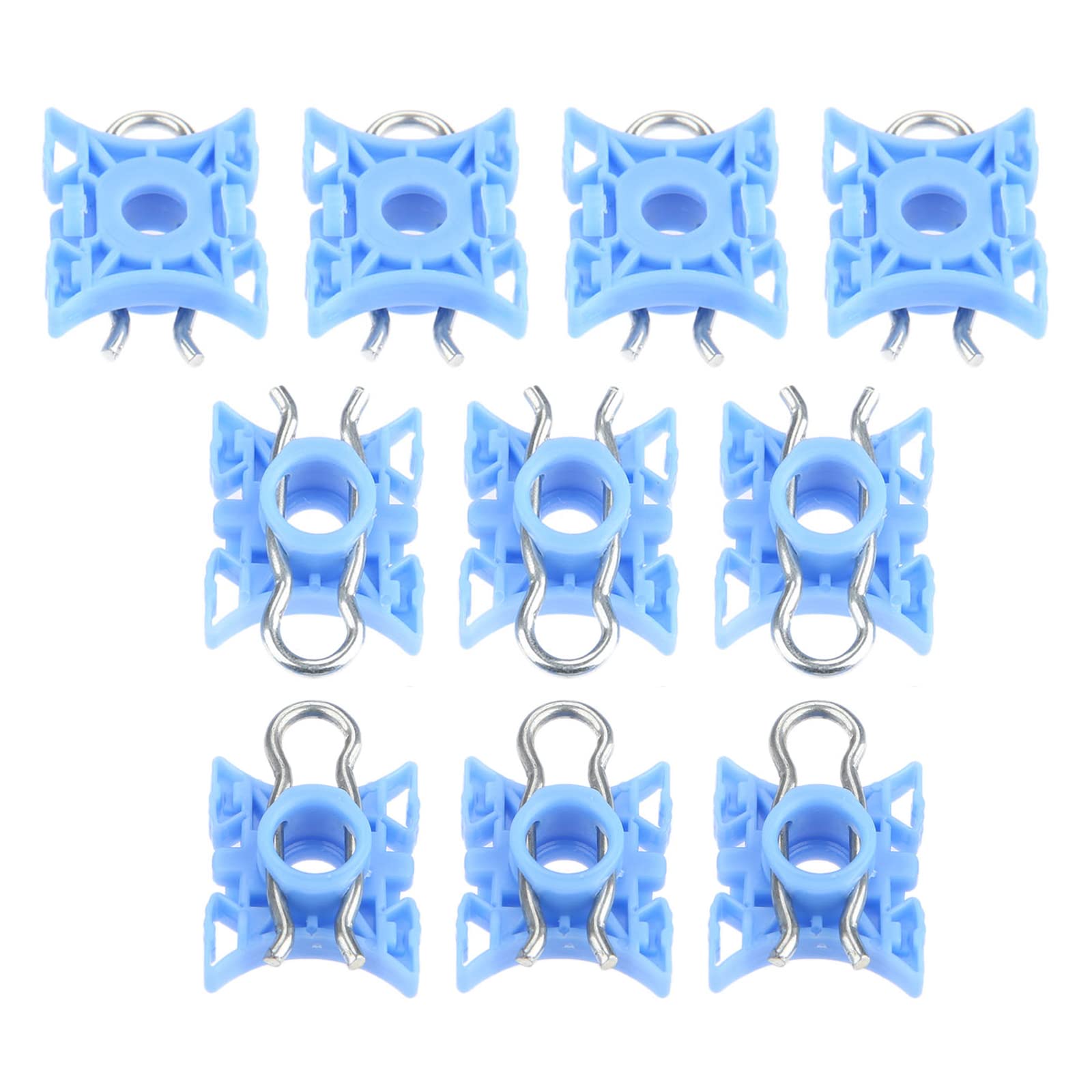 Mtsooning 10pcs 3509416 Window Regulator Guide Slider Clip, Front Window Lift Pivot Replacement for BMW E32 E34 E36 & Volvo XC60 S60 S40 S80 XC90, Auto Fastener Repair Parts