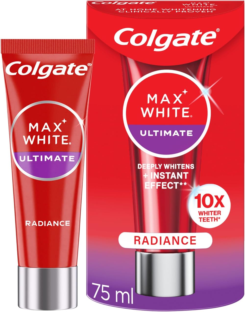 Colgate Max White Ultimate Radiance Whitening Toothpaste 75ml