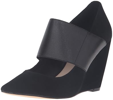 nine west suede wedges