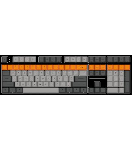 Amazon.com: Varmilo Sword 2-87 Flying Tigers White LED TKL
