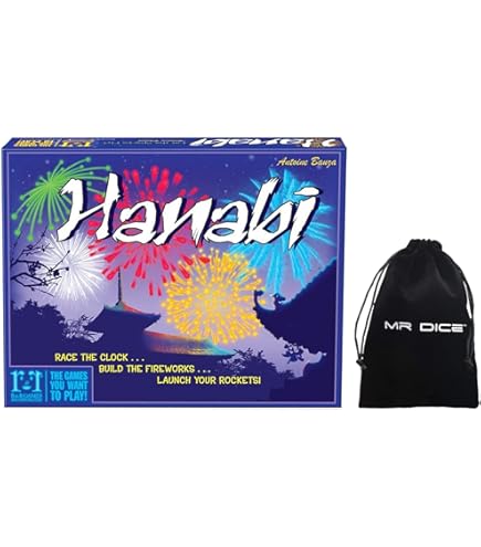 Amazon.com: Cocktail Games, Hanabi (2024 edition), family game