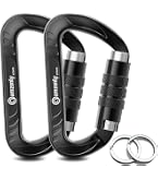 FresKaro Carabiner Climbing, Carabiners Automatic Locking FresKaro Carabiner Climbing, Carabiners Automatic Locking
