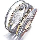 Harry and Henry Boho Bracelets for Women Trendy Wrap Bracelets Stackable Bracelets Layered Bracelets for Women Western Bracelets Jewelry Gifts for Women Girls