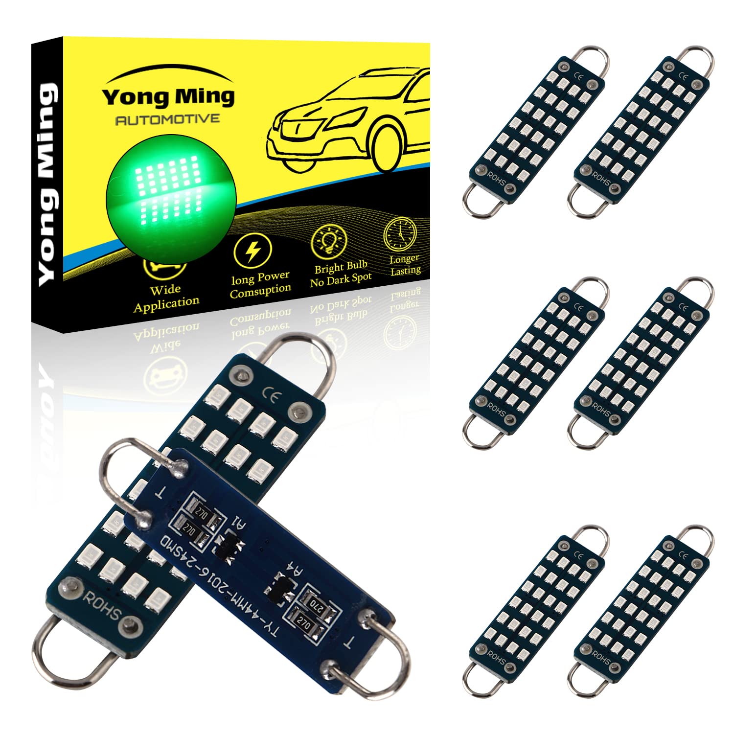 YONGMING 561 LED Bulb 211-2 212-2 Led Bulb 44mm