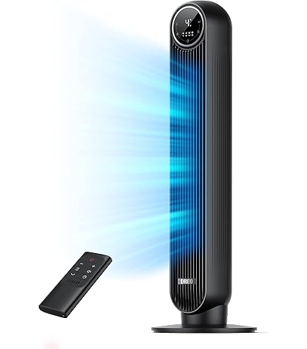 Orbegozo TW 1009 - Ventilador de torre con ando a distancia, Iónico