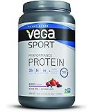 Vega Sport Protein Powder, Berry, 1.77 lb (19 Servings)
