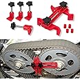 CHRYMUM Car Sprocket Gear Engine Timing Tool Set, Camshaft Engine Timing Sprocket Gear Locking Tool Kit, Car Dual Camshaft Clamp, Car Auto Dual Cam Clamp Suitable for Gasoline or Diesel Generators