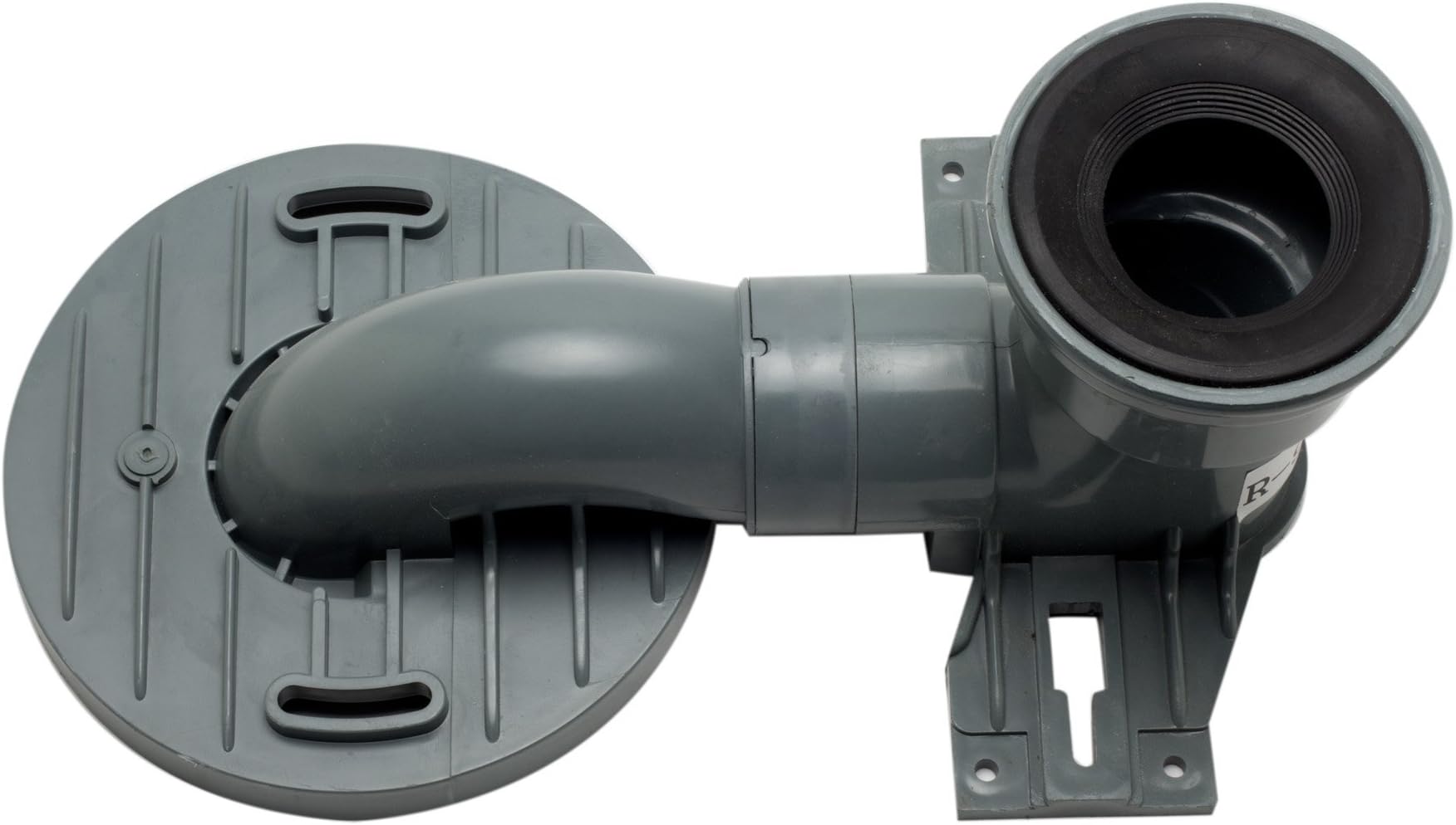 EAGOR-999TRAP Replacement PVC Toilet Trap TB336/TB358/TB351/TB353 White 15"L x 7.75"W x 6"H