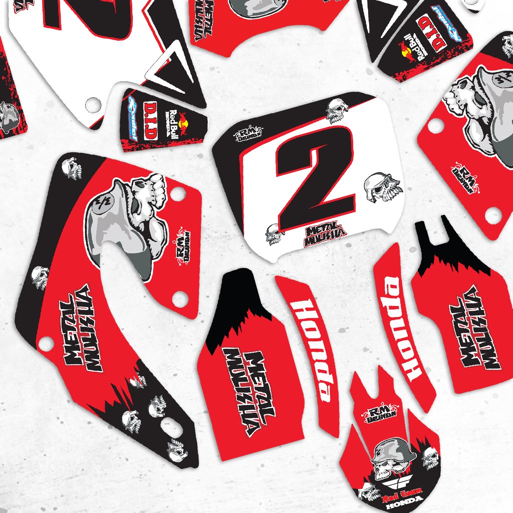 Kit Adesivi Fox Heritage Per Forcelle/Ammortizzatori: Decalcomanie Rosso/Bianco/Blu – Personalizza La Tua Bici