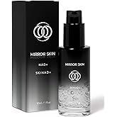 MIRROR SKIN SKINAD+ Liposomal NAD+ Serum for Face with Stabilized NAD+, Glutathione, CoQ10 and Niacinamide