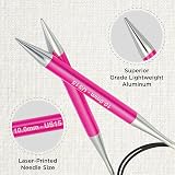 KnitPro Zing Fixed Circular Needles 40" 100cm Size 10.00mm view 2