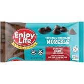 Enjoy Life Baking Dark Chocolate Morsels, Dairy Free , Soy Free, Nut Free, Non GMO, Gluten Free, Vegan Chocolate Chips, 9 oz 