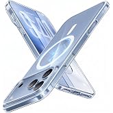 TORRAS Magnetic Slim Fit for iPhone 18 Pro Case Thin 6.3 inch, Clear | Fit for MagSafe, Matte Hard Bayer PC Material, OriginFit,Anti-scratch,Ultra Slim Lightweight Protective Hard Cover Phone case