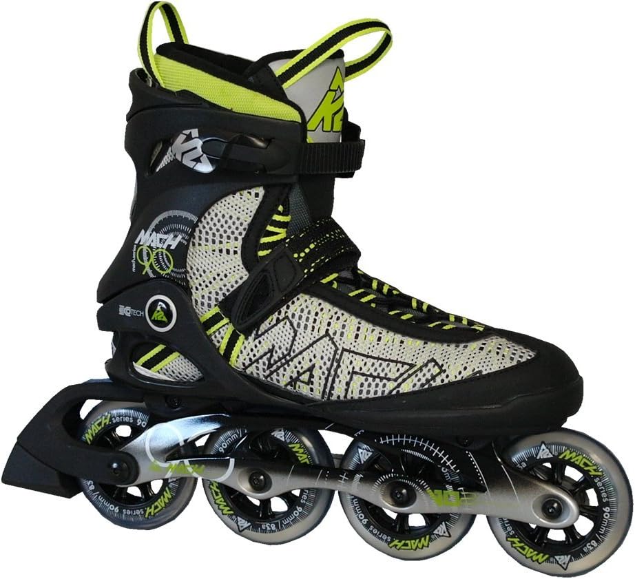 K2 Mach 90 Men's Inline Roller Blades, Men, multicoloured Amazon.co.uk
