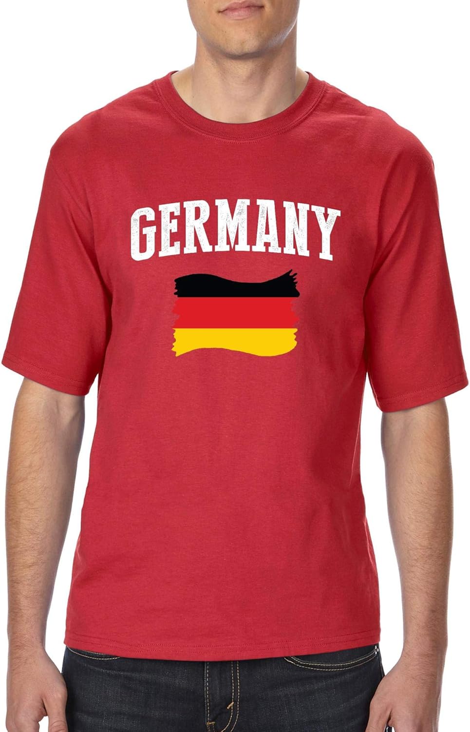 Mom`s Favorite Germany Flag Hamburg Berlin Europe Traveler Gift Unisex Ultra Cotton Tall Sizes Tee