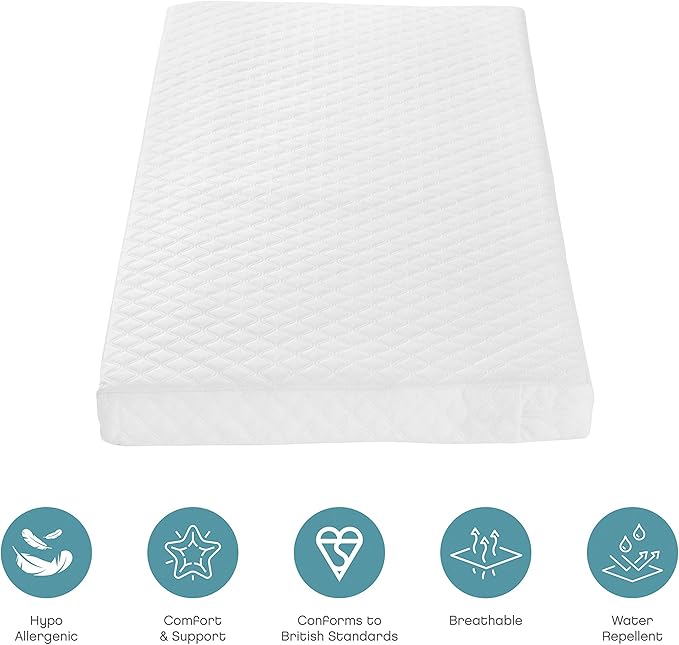 tutti bambini sprung cot bed mattress