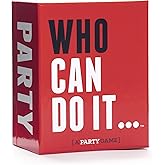 DSS Games Who Can Do It [Compete with Your Friends to Win These Challenges | Adult Party Game | Great for Game Night, Big Groups, Pregames | Gifts for Him]