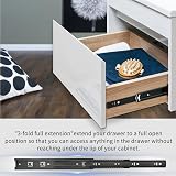 YENUO Soft Close Drawer Runners 400mm Full Extension 45kg Pair view 4