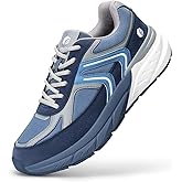 FitVille Extra Wide Shoes for Men, Wide Walking Shoes Wide Width Casual Sneakers Comfortable Orthopedic Shoe Arch Support for Plantar Fasciitis Neuropathy - Rebound NEO V5