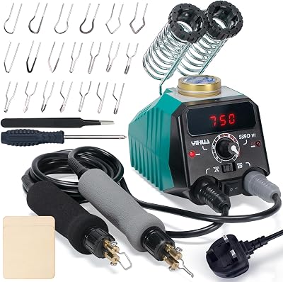 YIHUA 939D-VI Dual Pen Wood Burning Kit with Digital Display 20 Nibs