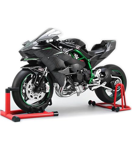 Kawasaki Ninja H2R 1/6 合金バイクモデル 可動フィギュア付 Sabf76e5115e24f699d058c64310e5